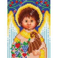 БИС-3115b Ангелочек Добра и Достатка. Схема для вышивки бисером Арт Лар