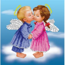 БИС-2912 Волшебный поцелуй. Схема для вышивки бисером Арт Лар