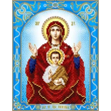 АС4-104 Икона Божией Матери Знамение. Схема для вышивки бисером А-Строчка
