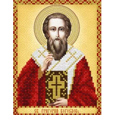 АС5-150 Св. Григорий Богослов. Схема для вышивки бисером А-Строчка