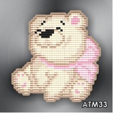 АТМ-033 Медвежонок Магнит детский ТМ Артсоло