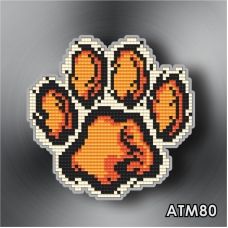 АТМ-080 Лапа тигра. Набор магнит в алмазной технике ТМ Артсоло