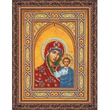 АВ-074 Богородица Казанская. Набор для вышивки бисером. Абрис Арт