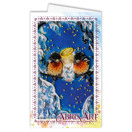 АОМ-007 Открытка-конверт. Вместе теплее. Абрис Арт