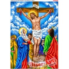 ВА-696В Иисус умирает на кресте. Схема для вышивки бисером БисерАрт