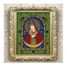 Вышивка бисером икон - Картины бисером - Остробрамская икона Божьей Матери (ажур) Р-374