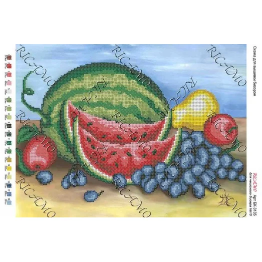 А3Н_221 БК-3135 Дары осени. Схема для вышивки бисером ТМ Virena