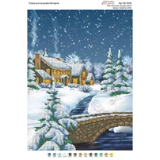 А3Н_119 БК-3349 Зима. Схема для вышивки бисером ТМ Virena