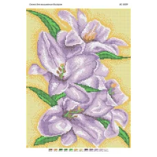 БС-3009 Цветы. Схема для вышивки бисером. Сяйво БСР