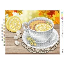 БС-4224 Чай с лимоном. Схема для вышивки бисером ТМ Сяйво