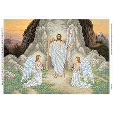 БСР-2094 Воскресение Христово. Схема для вышивки бисером ТМ Сяйво БСР