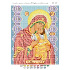 БСР-4321 БМ Кордиотисса (Сердечная) Схема для вышивки бисером ТМ Сяйво