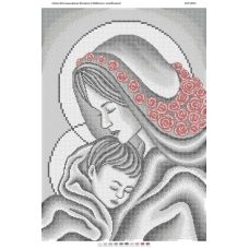 БСР-2013 Мать и дитя. Схема для вышивки бисером ТМ Сяйво