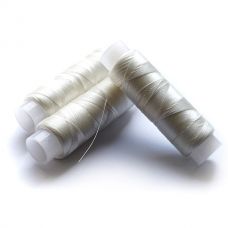 СЛО-004 (белая) Сверхпрочная нить для вышивки бисером