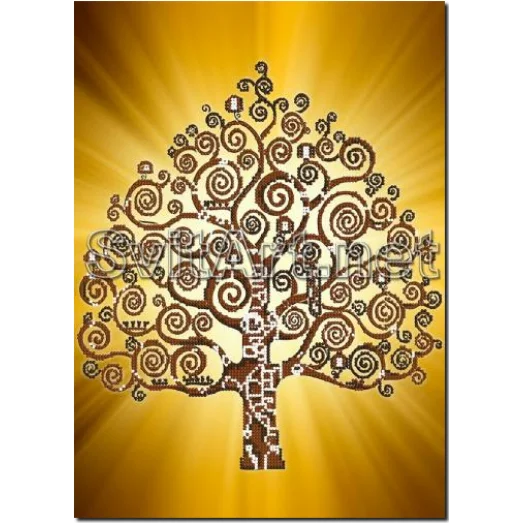 FV-201(А3) Денежное дерево. Схема для вышивки бисером. Свит Арт