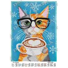 ДАНА-2258 Кот Степка. Схема для вышивки бисером