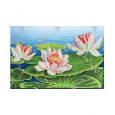 ДАНА-3245 Водяные лилии. Схема для вышивки бисером