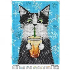 ДАНА-2264 Кот Пашка. Схема для вышивки бисером