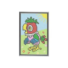 ФР-ДБп6-016 Попугай. Схема для вышивки бисером ТМ Фурор Рукоделия