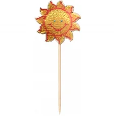 F-053 Солнышко. Набор с фанерной заготовкой ТМ Чаривна Мить