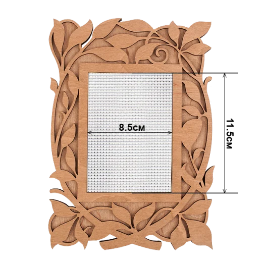 FLH-008 Канва для вышивания нитками в рамке Волшебная страна