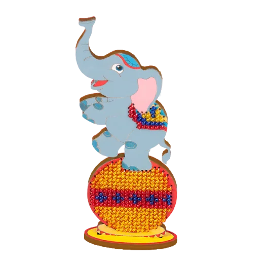 FLK-011 Набор для вышивания бисером по дереву Волшебная страна