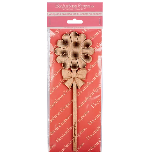 FLK-048 Набор для вышивания бисером по дереву Волшебная страна