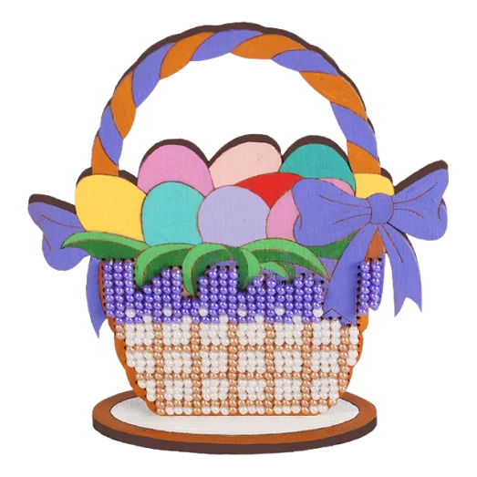 FLK-052 Набор для вышивания бисером по дереву Волшебная страна