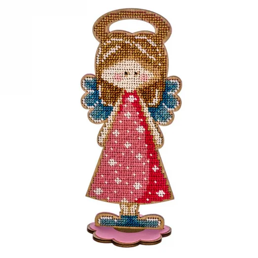 FLK-251 Набор для вышивания бисером по дереву Волшебная Страна