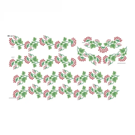 ФС-010 Водорастворимый флизелин Вышиванка. ТМ ВДВ