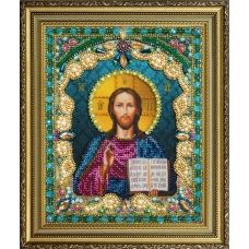 Р-408 Икона Христа Спасителя. Набор для вышивки бисером. ТМ Картины Бисером