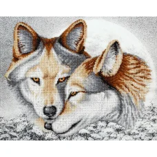 ТН-0842 Любовь навеки (Волки). Набор для вышивки бисером ТМ ВДВ