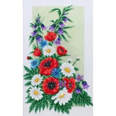 Т-0989 Полевой букет. Схема для вышивки бисером ТМ ВДВ