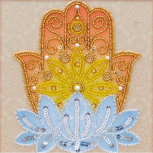 ТН-1104 Хамса - защитный амулет. Набор для вышивки бисером ТМ ВДВ