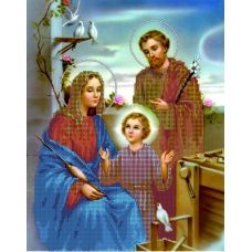КМР-3176 Святая семья Иосиф Мария Иисус. Схема для вышивки бисером Краина Моих Мрий