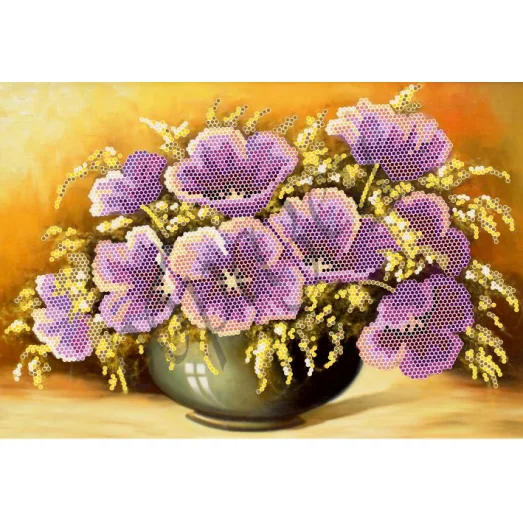 КМР-4048 Анют.глазки. Схема для вышивки бисером Краина Моих Мрий