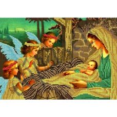 КМР-4154 Рождество Христово. Схема для вышивки бисером Краина Моих Мрий