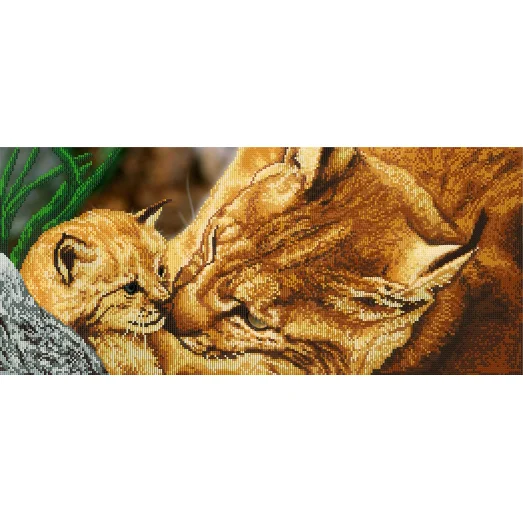 FV-072 (24*55) Мамина любовь. Схема для вышивки бисером СвитАрт