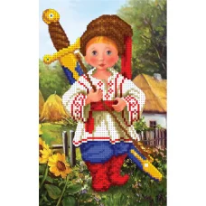БИС-8314 Отакий я хлопчик - Гриць!. Схема для вышивки бисером Арт Лар