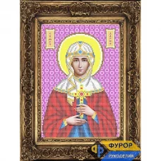 ФР-ИБ4-131-1 Дарья Святая Мученица. Схема для вышивки бисером ТМ Фурор Рукоделия