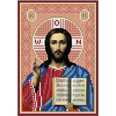 А5-И-077 Иисус Христос (Красный). Схема для вышивки бисером ТМ Acorns