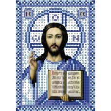 А6-И-140 Иисус Христос (синие. Схема для вышивки бисером ТМ Acorns