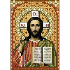 А5-И-089 Иисус Христос (Янтарь). Схема для вышивки бисером ТМ Acorns