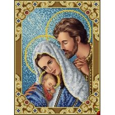 ИК3-0341 Святое семейство в лучах Божественного света. Схема для вышивки бисером Феникс