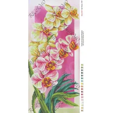 Панно_019 Орхидеи. Панно для вышивки бисером. TM Virena