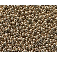 01710 Бисер золото металл, матовый Бисер Preciosa