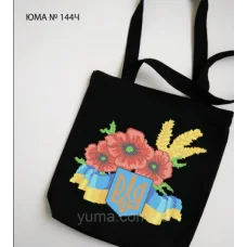 ЮМА-СК-144Ч Пошитая сумка под вышивку бисером ТМ ЮМА