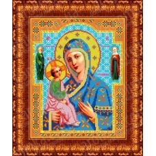 КБИ-3006(С) Икона Божией Матери Иерусалимская. Схема для вышивки бисером. Каролинка ТМ