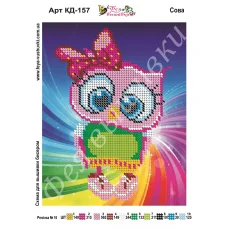 КД-157 Сова. Схема для вышивки бисером Фея Вышивки