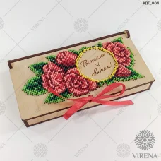 КДГ_004 Коробочка-конверт Поздравляем с праздником! (укр.) ТМ Virena